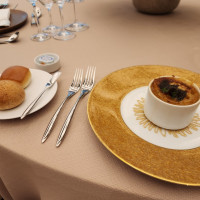パンとオニオングラタンスープ