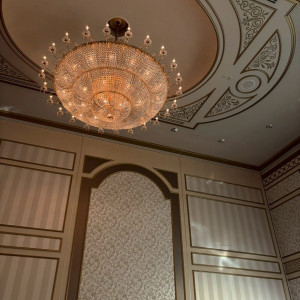 披露宴会場を見上げた時|774942さんの名古屋東急ホテルの写真(2556800)