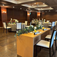 披露宴会場メインテーブル