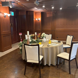 披露宴会場テーブル|774947さんのロイヤルチェスター長崎 ホテル&リトリートの写真(2606669)