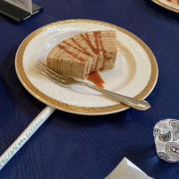 ウェディングケーキ代わりのバウムクーヘン