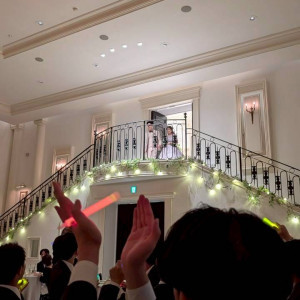 お色直し入場|775033さんの山手迎賓館（神戸）/テイクアンドギヴ・ニーズウェディングの写真(2557059)