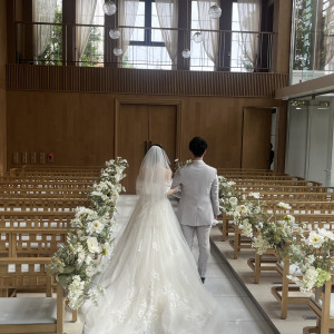 チャペル|775046さんのアーセンティア迎賓館(高崎)/テイクアンドギヴ・ニーズウェディングの写真(2557199)