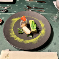 緑茶ケーキ、モナカ