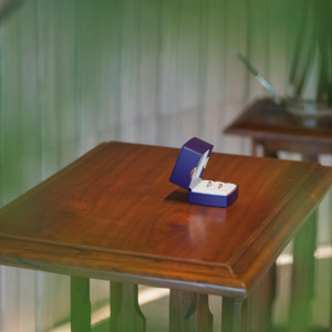 チャペルでの指輪|775070さんのTHE TENDER HOUSE（ザ テンダーハウス）の写真(2557261)