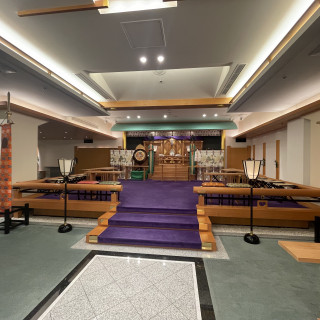 神殿、とても厳かで素敵な空間だった