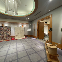 和装神殿の入り口