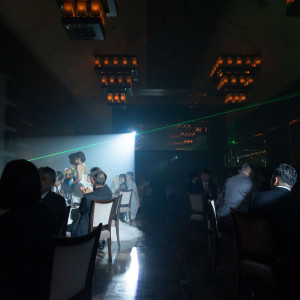 レーザー演出|775074さんのブルーミントンヒルの写真(2557331)