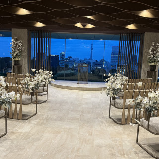 窓からスカイツリーが見えて写真映えすると思います。