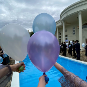 プールを使用してドロップ&リリース！ゲストが自然と笑顔に！|775087さんのアーカンジェル迎賓館（宇都宮）/テイクアンドギヴ・ニーズウェディングの写真(2561797)