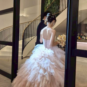 sachiko tsutsuiの新作ドレス|775103さんのWグランラセーレ岡山の写真(2558618)