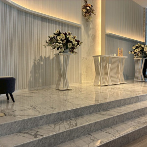 ドレスが映える白貴重のチャペル|775103さんのWグランラセーレ岡山の写真(2558620)