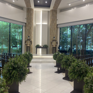 開放感のあるチャペル