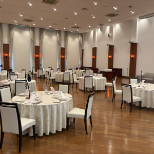 とても温かみのある会場でした|775133さんのアールベルアンジェ釧路の写真(2557553)