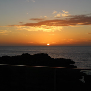 披露宴会場からの景色