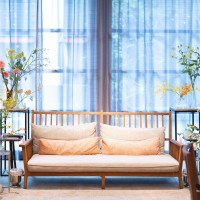 披露宴　新郎新婦ソファ