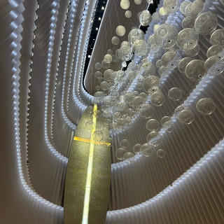 天井がとても高く、装飾もおしゃれでとても雰囲気が良かったです