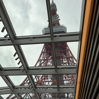 式場の中から撮った写真。