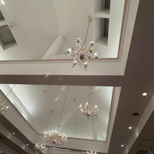 シャンデリア|775195さんのアヴェニール ガーデンの写真(2565856)