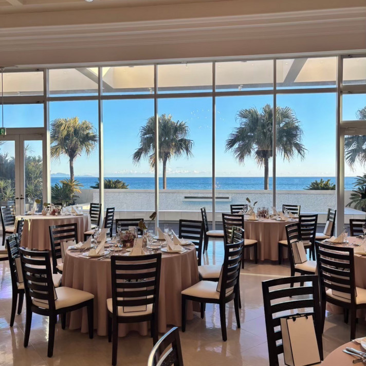 海が見える開放感が素敵