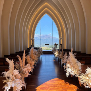 教会に入った瞬間に景色が素敵すぎて、感動した。