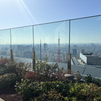 テラスからの景色も素敵でした。ゲストと写真とりたいです