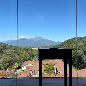 浅間山がきれいに見れた。|775227さんのルグラン軽井沢ホテル&リゾートの写真(2558191)