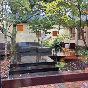 ガーデンもついている。|775227さんの星野リゾート 軽井沢ホテルブレストンコートの写真(2558144)