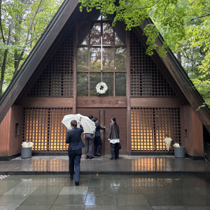 高原教会。雰囲気が素敵|775227さんの星野リゾート 軽井沢ホテルブレストンコートの写真(2558146)