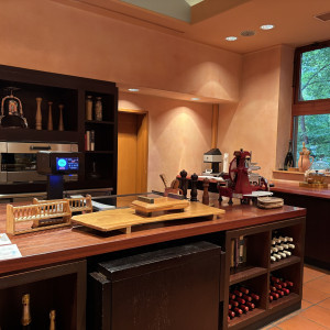 オープンキッチンがある|775227さんの星野リゾート 軽井沢ホテルブレストンコートの写真(2558130)