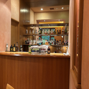 バーカウンターがある。|775227さんの星野リゾート 軽井沢ホテルブレストンコートの写真(2558132)