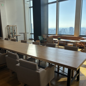 ゲストの待合室からの景色もとてもよかった|775227さんのアンダーズ 東京（Andaz Tokyo）の写真(2593613)