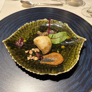 おすすめの一品。カブのグリル。|775227さんの星野リゾート 軽井沢ホテルブレストンコートの写真(2558158)