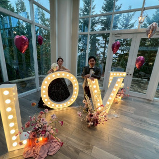 お気に入りだったLOVE装飾