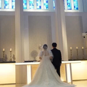チャペル|775305さんのノートルダム神戸/FIVESTAR WEDDINGの写真(2558795)