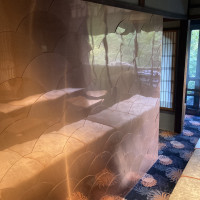 待合室（特徴のアカガネつまり銅が使われています）