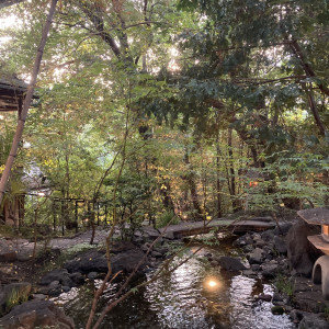 待合室から庭に出たところ|775344さんのアカガネリゾート京都東山(AKAGANE RESORT KYOTO HIGASHIYAMA)の写真(2561230)