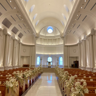 とても素敵なチャペルでした。