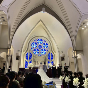 青い絨毯|775388さんのアニヴェルセル白壁の写真(2559475)