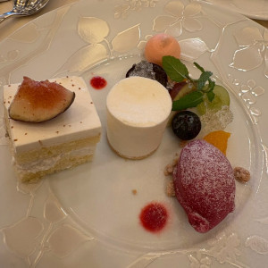 デザートです。|775396さんのミュゼ 四ツ池の写真(2559516)