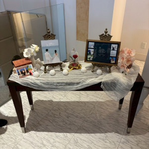 受付横です。|775396さんのミュゼ 四ツ池の写真(2559517)