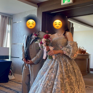 淡い水色にキラキラやピンクのお花もありかわいかったです！|775400さんのフェニックス・シーガイア・オーシャン・タワーの写真(2560406)