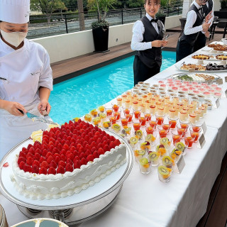 デザートブュッフェ