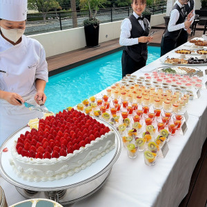 デザートブュッフェ|775409さんのヒルサイドクラブ迎賓館（徳島）/テイクアンドギヴ・ニーズウェディングの写真(2559801)