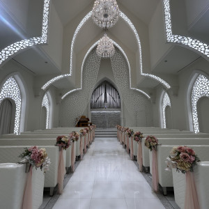 ドア開けた瞬間、新郎と「うわぁ」と声が揃った。|775421さんのステラ・デル・アンジェロの写真(2564950)