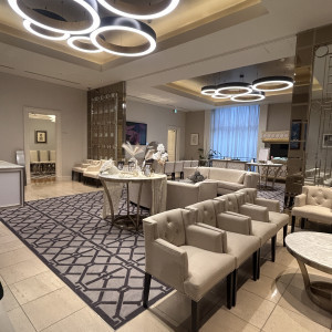 ゲストの待合室。奥に親族専用の待合室もある。|775421さんのステラ・デル・アンジェロの写真(2564951)