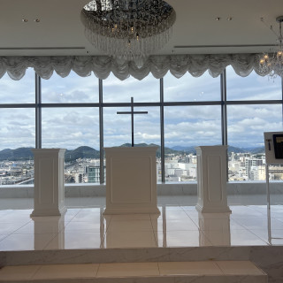 上から見ると姫路の街が見えます。