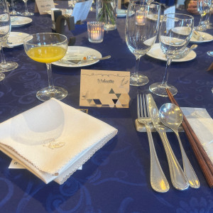 テーブル装飾|775458さんのローズガーデンクライスト教会の写真(2560179)