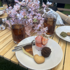 デザートブッフェ|775458さんのローズガーデンクライスト教会の写真(2560175)