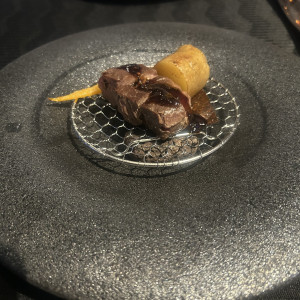 試食したお肉料理|775458さんのGLOVE WITH AQUA STYLE(グローヴ ウィズ アクアスタイル)の写真(2559795)